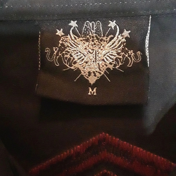 ⚫️Hama Jeans Longsleeve Shirt. Men's Size: Medium - Picture 5 of 7